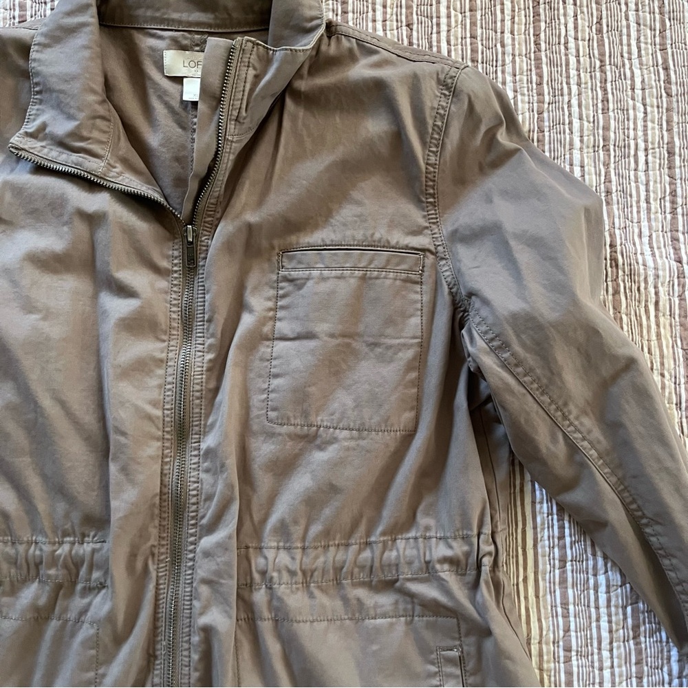 Loft Utility Jacket With Drawstring Waist - image 2